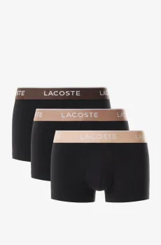 Мужские трусы (3 шт) Черный XL Lacoste 5H1297I3W