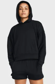 Женское черное худи Journey Rib OS Hdy Черный S Under Armour 1382732-001