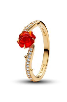 Каблучка "Зачарована троянда" Красуня і Чудовисько