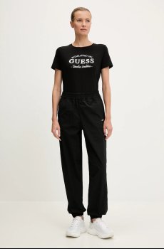 Хлопковая футболка Guess NINA