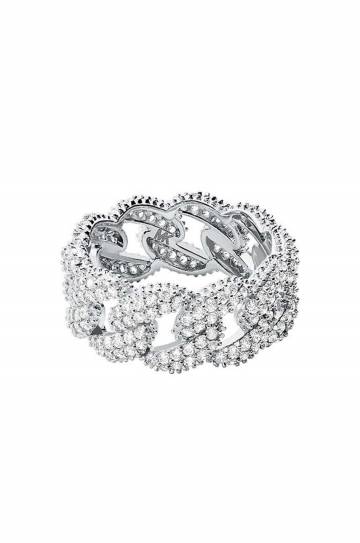 Серебряное кольцо Michael Kors MKC1429AN040 Серебряное кольцо Michael Kors MKC1429AN040