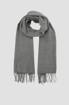 Мужской серый шарф Серый ONESIZE Levi’s® 226818;11.55