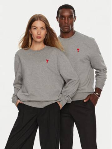 AMI PARIS Світшот BFUSW001730 Сірий Regular Fit AMI PARIS Світшот BFUSW001730 Сірий Regular Fit