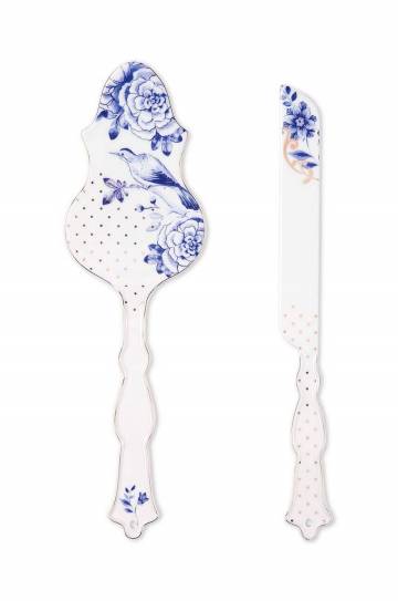 Салатные ложки Pip Studio Royal White 2 шт Салатные ложки Pip Studio Royal White 2 шт