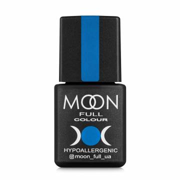 Гель-лак для ногтей Moon Full Color Hypoallergenic Gel Polish 183 ярко-голубой, 8 мл Гель-лак для ногтей Moon Full Color Hypoallergenic Gel Polish 183 ярко-голубой, 8 мл