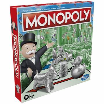 Настільна гра Hasbro Gaming Монополія класична (C1009EG4B) Настільна гра Hasbro Gaming Монополія класична (C1009EG4B)