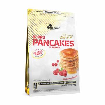 Протеиновая смесь для приготовления блинов Olimp Sport Nutrition Hi Pro Pancakes Малина, в порошке, 900 г Протеиновая смесь для приготовления блинов Olimp Sport Nutrition Hi Pro Pancakes Малина, в порошке, 900 г