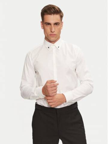 Hugo Сорочка Ermo 50528474 Білий Slim Fit Hugo Сорочка Ermo 50528474 Білий Slim Fit