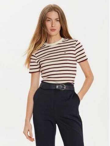 Tommy Hilfiger Футболка New Cody WW0WW40587 Écru Slim Fit Tommy Hilfiger Футболка New Cody WW0WW40587 Écru Slim Fit