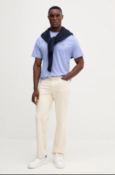 Хлопковая футболка Lacoste