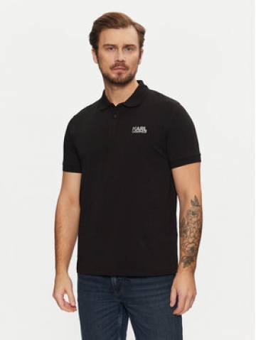 KARL LAGERFELD Поло 745088 551235 Чорний Regular Fit KARL LAGERFELD Поло 745088 551235 Чорний Regular Fit