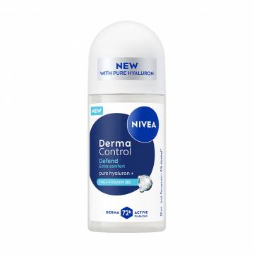 Антиперспирант NIVEA Дерма контроль. Защита и экстракомфорт, роликовый, 50 мл Антиперспирант NIVEA Дерма контроль. Защита и экстракомфорт, роликовый, 50 мл