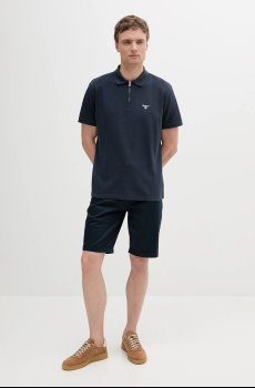 Хлопковое поло Barbour Hingham Polo Shirt
