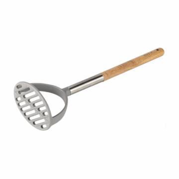 Картофелемялка Lamart Wood пластиковая, с деревянной ручкой (LT3991) Картофелемялка Lamart Wood пластиковая, с деревянной ручкой (LT3991)
