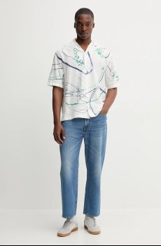 Хлопковая рубашка Desigual MAX