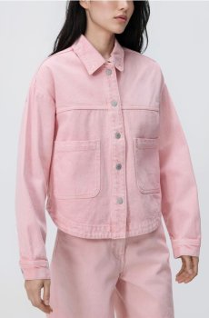 Reserved - Джинсова куртка - рожевий - 144IL-03J