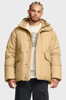 Мужской бежевый пуховик LIMITLESS DOWN SS JACKET Бежевый XL Under Armour 1384651-263
