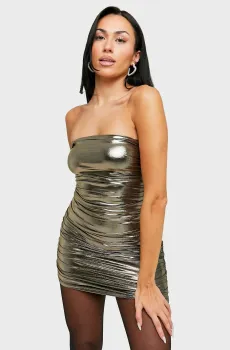 Женское серебристое платье Серебряный M Tally Weijl SDRPEFARRA