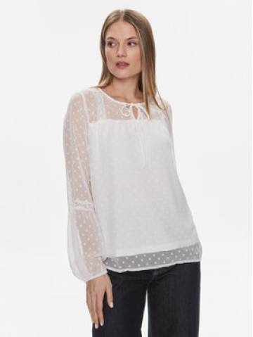 Vila Блузка Edee 14079577 Білий Regular Fit Vila Блузка Edee 14079577 Білий Regular Fit