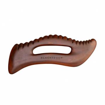 Деревянный скребок для массажа тела BlackTouch Body Pro Black, 1 шт