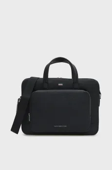 Мужская черная сумка для ноутбука CENTRAL Черный ONESIZE Tommy Hilfiger AM0AM14432