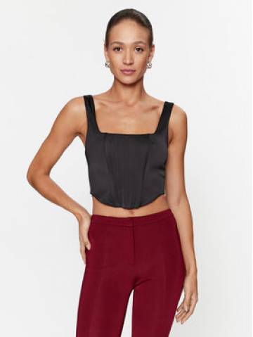 Guess Топ Lia W3BH87 WDEE2 Чорний Slim Fit Guess Топ Lia W3BH87 WDEE2 Чорний Slim Fit