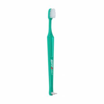 Детская зубная щетка Paro Swiss Kids M27, средней жесткости, зеленая, 1 шт Детская зубная щетка Paro Swiss Kids M27, средней жесткости, зеленая, 1 шт
