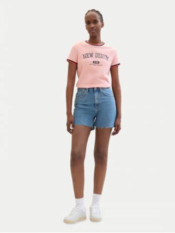 Tom Tailor Denim Джинсові шорти 1041242 Голубий Mom Fit Tom Tailor Denim Джинсові шорти 1041242 Голубий Mom Fit