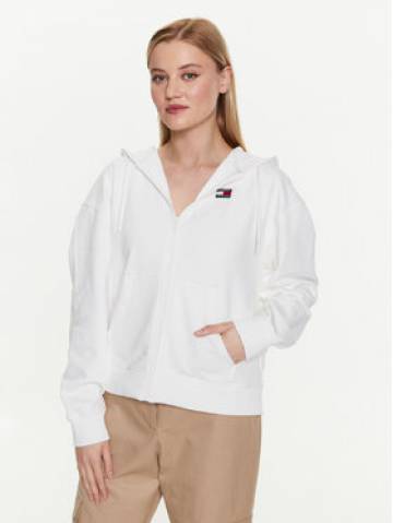 Tommy Jeans Світшот DW0DW15748 Білий Relaxed Fit Tommy Jeans Світшот DW0DW15748 Білий Relaxed Fit