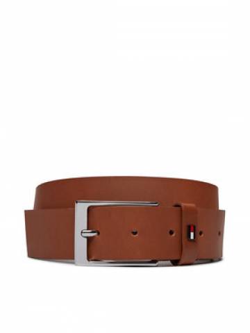 Tommy Hilfiger Чоловічий ремінь Layton Leather 3.5 AM0AM10316 Коричневий Tommy Hilfiger Чоловічий ремінь Layton Leather 3.5 AM0AM10316 Коричневий