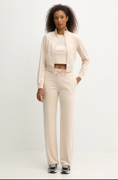 Кофта из велюра Guess COUTURE