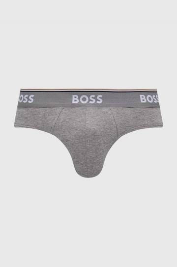 Слипы BOSS 3 шт мужские цвет серый Слипы BOSS 3 шт мужские цвет серый