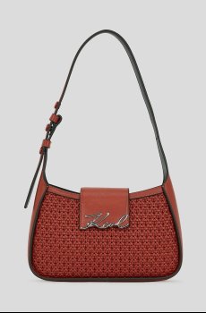 Кожаная сумочка Karl Lagerfeld K/SIGNATURE