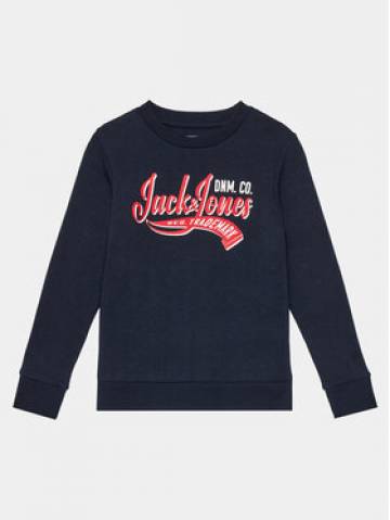 Jack&Jones Junior Світшот Logo 12249309 Cиній Standard Fit Jack&Jones Junior Світшот Logo 12249309 Cиній Standard Fit