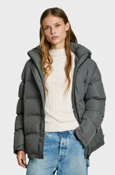 Женская серая куртка Серый L Pepe Jeans PL402438