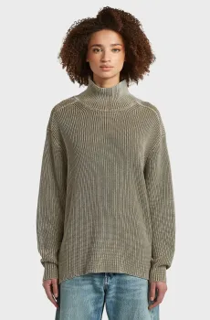 Женский коричневый свитер Washed Коричневый M G-Star RAW D30033,D630