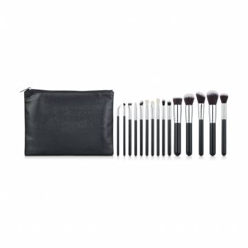 Набор кистей для макияжа Cosmo Shop Makeup Brush Set в косметичке, 15 шт (CS-015B) Набор кистей для макияжа Cosmo Shop Makeup Brush Set в косметичке, 15 шт (CS-015B)