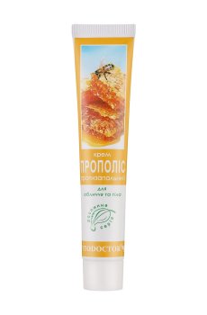 Противовоспалительный крем для лица и тела Фітодоктор Прополис, 44 г