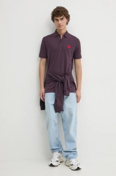 Хлопковое поло HUGO