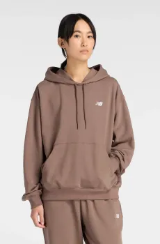 Женское коричневое худі Sport Essentials French Terry Коричневый XL New Balance WT41507ABP