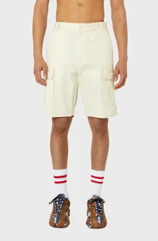 Мужские белые шорты P-ARGY-SHORT Белый 46 Diesel A08928 0KCAF