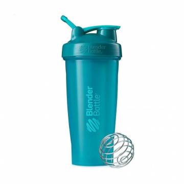 Шейкер BlenderBottle Classic Сине-зеленый, с шариком, 820 мл Шейкер BlenderBottle Classic Сине-зеленый, с шариком, 820 мл