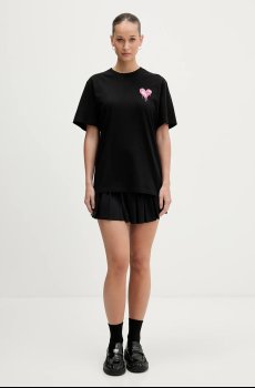 Хлопковая футболка Hugo Blue Vintage_Tee_B_9