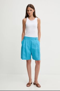 Льняные шорты United Colors of Benetton
