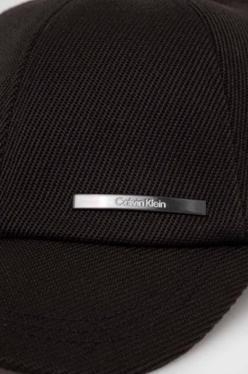 Кепка Calvin Klein цвет чёрный однотонная Кепка Calvin Klein цвет чёрный однотонная