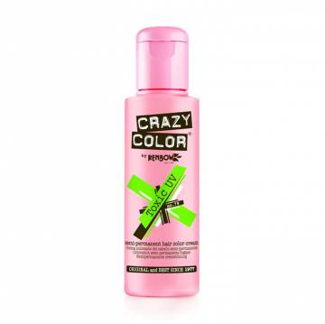 Тинт-краска для волос Crazy Color Semi Permanent Hair Color Cream 79 Toxic UV, 100 мл Тинт-краска для волос Crazy Color Semi Permanent Hair Color Cream 79 Toxic UV, 100 мл
