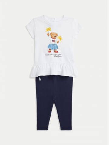 Polo Ralph Lauren Набір футболка та легінси 310942863001 Cиній Regular Fit Polo Ralph Lauren Набір футболка та легінси 310942863001 Cиній Regular Fit