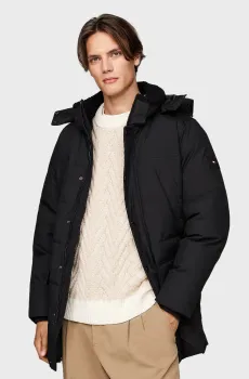 Мужская черная парка ROCKIE UTILITY PARKA Черный XL Tommy Hilfiger MW0MW36593