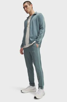 Мужской синий спортивный костюм (кофта, брюки) UA Rival Knit Track Suit Синий S Under Armour 1357139-587