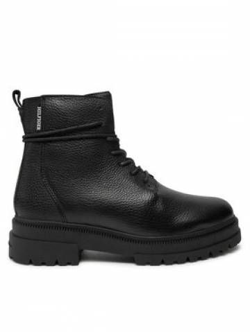 Tommy Hilfiger Чоботи Th Chunky Tl Lace Up Boot FM0FM05270 Чорний Tommy Hilfiger Чоботи Th Chunky Tl Lace Up Boot FM0FM05270 Чорний